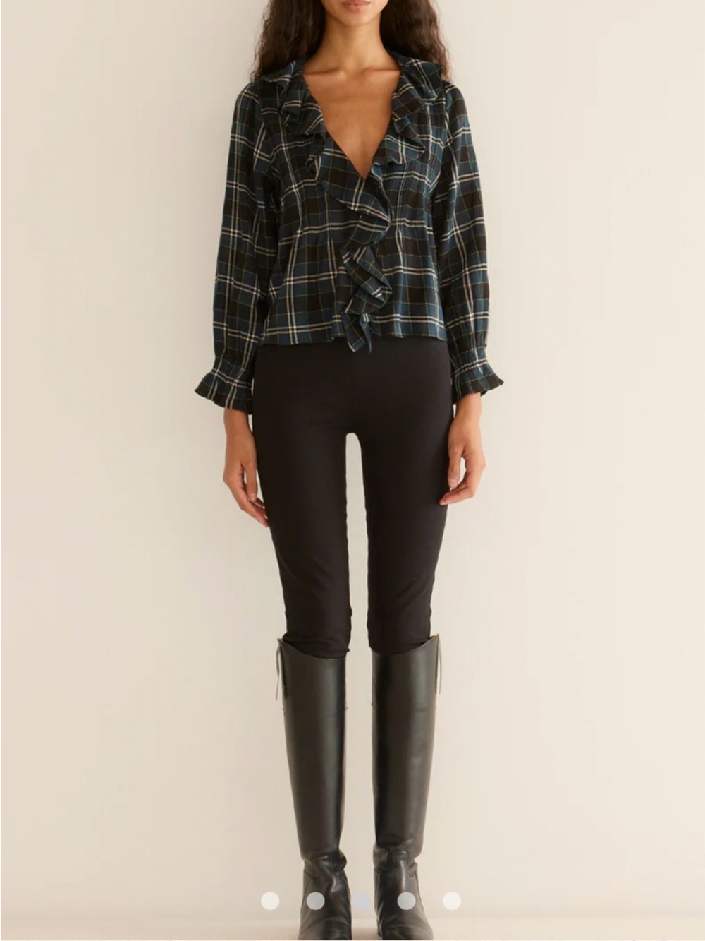 Doen Hardy Top XS Amble Plaid